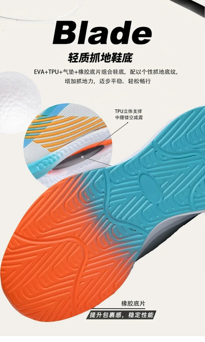 High Quality Casual Walking Sneakers Men Street Platform Sport Basketball Running Shoes Men's Sneakers Comfortable Women Sneaker - M & M Global