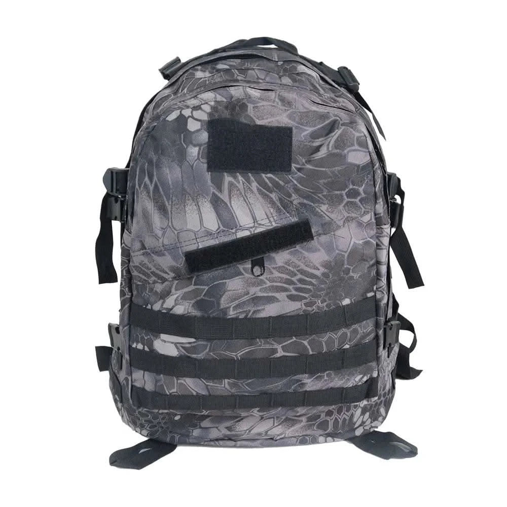 45L 3D Tactical Outdoor Camo bag Shoulder Attack Mountain riding charge bag Python Print PUBG Eating Chicken backpack - M & M Global