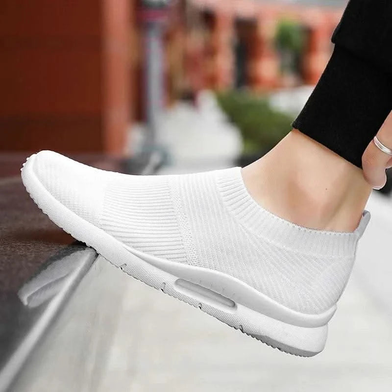 Damyuan Men Light Running Shoes Jogging Shoes Breathable Man Sneakers Slip on Loafer Shoe Men's Casual Shoes Size 46 2020 - M & M Global