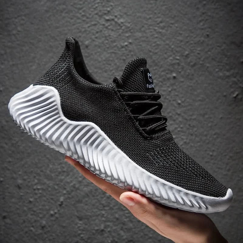 Shoes Men High Quality Male Sneakers Breathable White Fashion Gym Casual Light Walking Plus Size Footwear 2022 Zapatillas Hombre - M & M Global