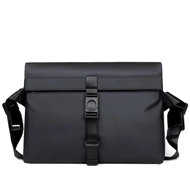 Retro business crossbody bag, large capacity, men's briefcase, shoulder bag, travel backpack - M & M Global