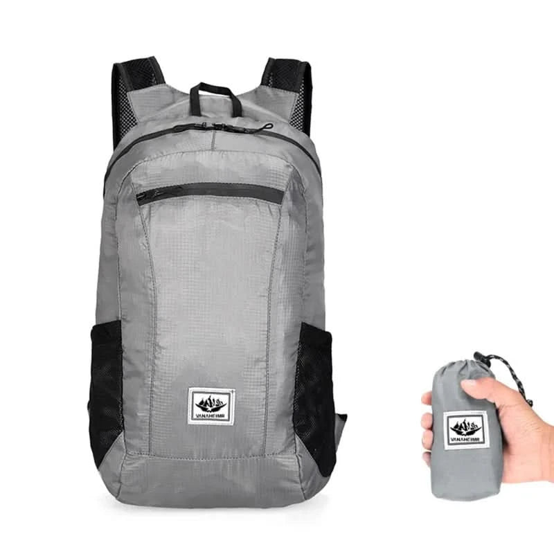 Portable Foldable Backpack,Men Women Ultralight Folding Bag,Outdoor Climbing Cycling Hiking Knapsack Travel Daypack - M & M Global