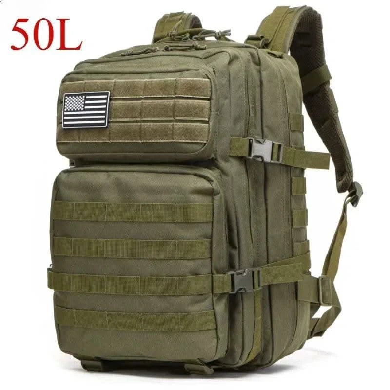 25L/50L Tactical Backpack Molle Bag Outdoor Bags Backpack for Hiking Camping Trekking Hunting Fishing GYM Bags Backpacks - M & M Global
