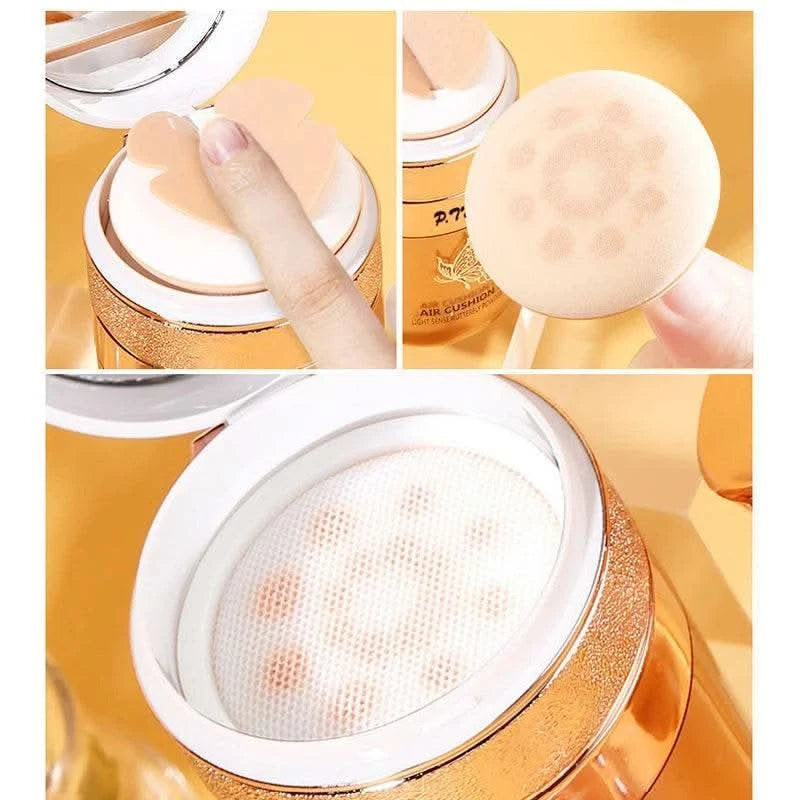 Air Cushion BB Cream Butterfly Powder Puff Moisturizing Foundation Concealer Whitening Oil-control Waterproof Makeup Cosmetics - M & M Global