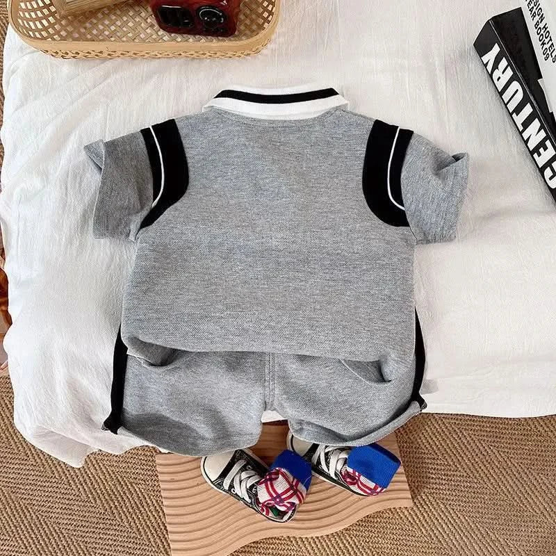 New Summer Baby Girl Clothes Suit Children Boys Fashion T-Shirt Shorts 2Pcs/Sets Toddler Casual Sports Costume Kids Tracksuits - M & M Global