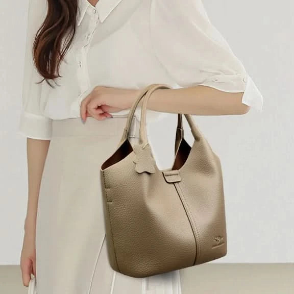 Soft Leather Handbags for Women Vintage Shoulder Bag Luxury Designer Ladies Large Capacity Bags Sac A Main - M & M Global