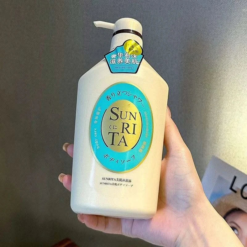550ml Deep Cleansing Whitening Body Wash Shower Gel Removing Dirt Dead Skin Oil Control Even Skin Tone To Lighten Pigmentation - M & M Global