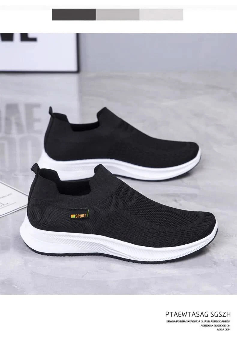 Men Sneakers Mesh Breathable Shoes Lightweight Sneakers Men New Fashion Comfort Casual Walking Shoes Mens Zapatillas Hombre - M & M Global
