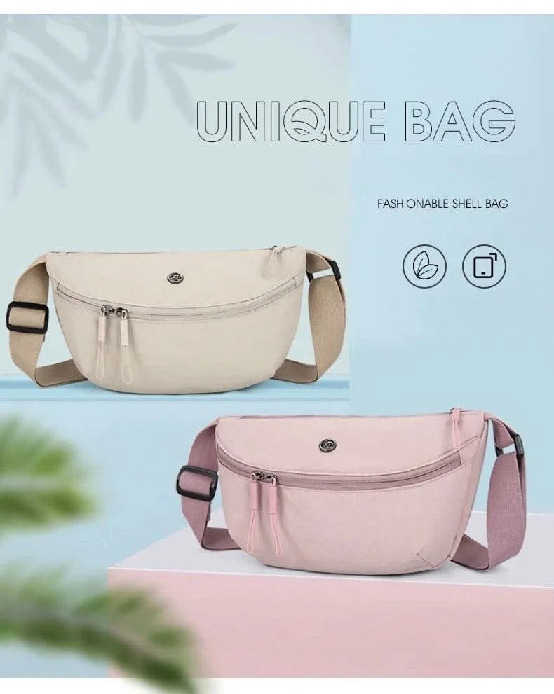 Bag Women 2025 New Korean Versatile Popular Saddle Bag Shoulder Bag Sports Commuter Crossbody Multi functional Backpack - M & M Global