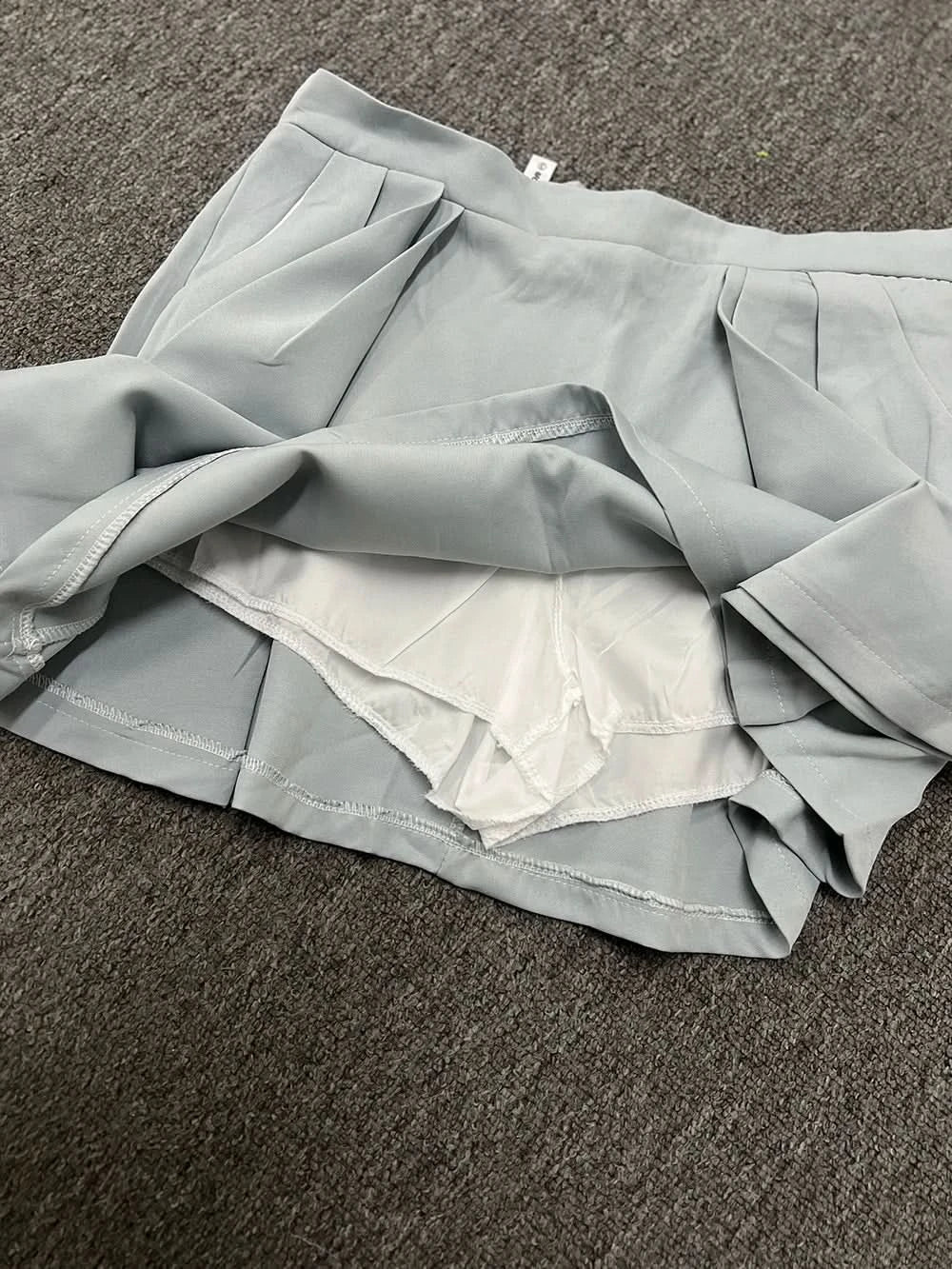 French Spicy Bow Splice Vest Pleated Skirt Two Piece Set Women Backless V-Neck Single Breasted Celebrity Fashion Slim Summer Set - M & M Global