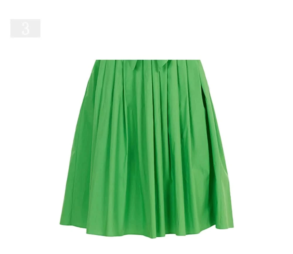 Sleeveless Women Dress Party Dresses Long Dress Single Row Buckle Lace Up Design Casual Dresses Summer Beach Dress Women Dresses - M & M Global