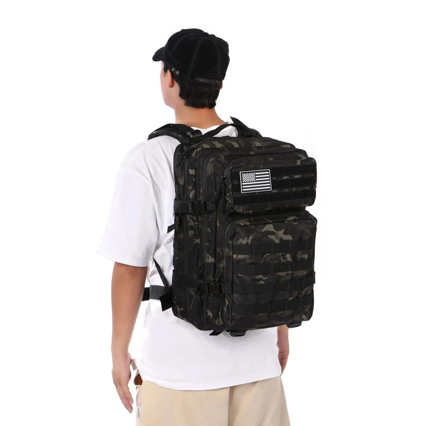 25L/50L Tactical Backpack Molle Bag Outdoor Bags Backpack for Hiking Camping Trekking Hunting Fishing GYM Bags Backpacks - M & M Global
