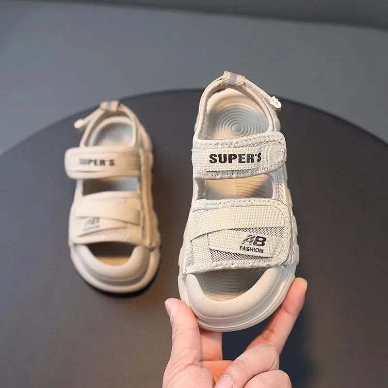 Boys Sandals Summer Kids Shoes Fashion Light Soft Flats Toddler Baby Girls Sandals Infant Casual Beach Children Shoes Outdoor - M & M Global