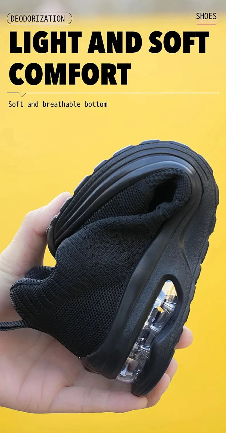 Four seasons women's puncture-proof daily casual safety shoes