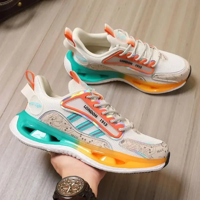 Mesh Breathable Male Shoes - M & M Global