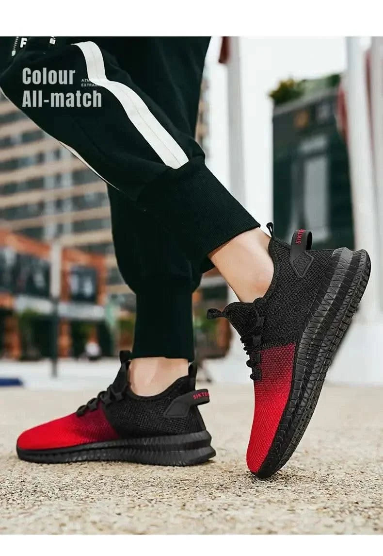 2024 Men's Sneakers Breathable Men Casual Shoes Outdoor Non-Slip Male Walking Lightweight Fashion Male Tennis Shoes - M & M Global