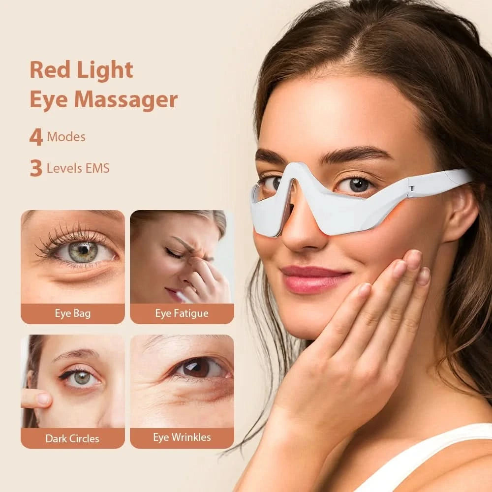 Eye Massager Relieves Eye Fatigue Eyes Massage Glasses Eye Fatigue Relief Massager dropshipping - M & M Global