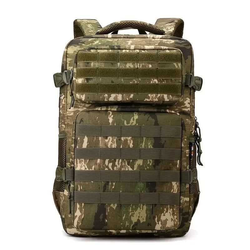 Tactical Backpacks Men's Camouflage Backpack, Hiking And Camping Backpack, LargeCapacity Multi-layer Outdoor Sports Backpack - M & M Global