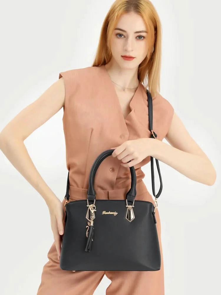 Women's Bag New Fashionable and High End Texture Single Shoulder Oblique Cross European and American Handheld Women's Bag - M & M Global