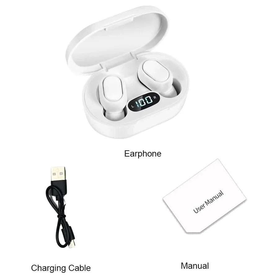 E7S TWS Wireless Headphones Bluetooth Earphones HIFI Lossless Sound Headsets Sport Waterproof Earbuds For All Smartphones - M & M Global