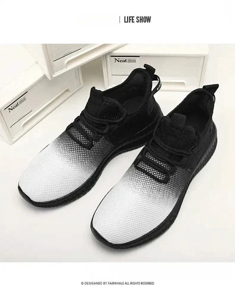 2024 Men's Sneakers Breathable Men Casual Shoes Outdoor Non-Slip Male Walking Lightweight Fashion Male Tennis Shoes - M & M Global