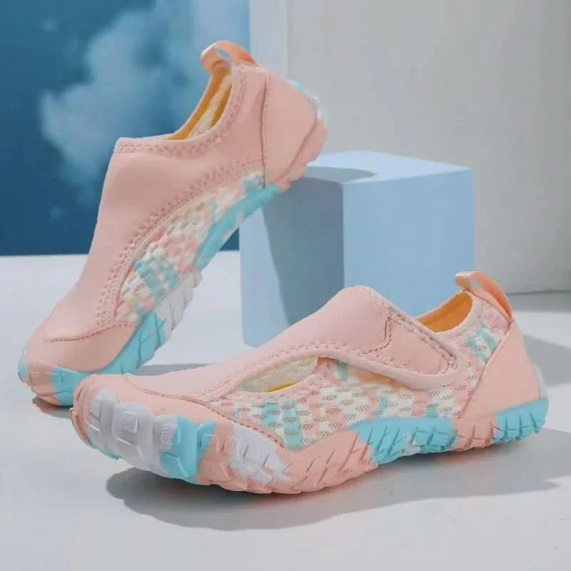 Swimming Beach Sneakers Children Diving Surfing Boating Wading Sports Shoes Kids Aqua Barefoot Water Shoes Quick-Dry Boys Girls - M & M Global
