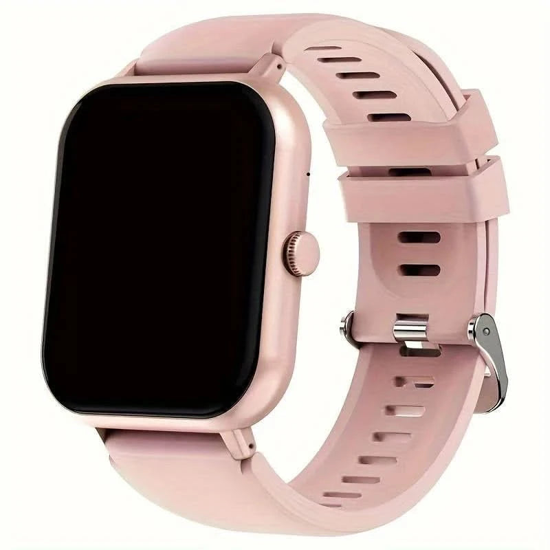 Smart watch, multi-sport mode, call reminder, message reminder, custom wallpaper, compatible with iPhone/Android