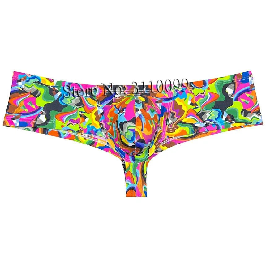 Men's Mini Cheek Boxers Half Hip Brazilain Bikini Swim Briefs Boy Underwear - M & M Global