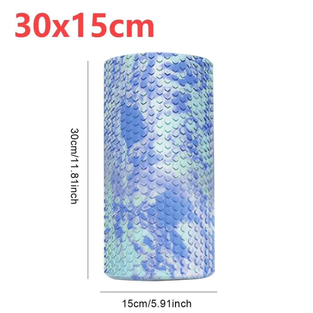 EPP Yoga Pilates Foam Roller 30/45cm Fitness Equipment Massage Roller Body Exercise Training Gym Back Roller for Women Men Gifts - M & M Global
