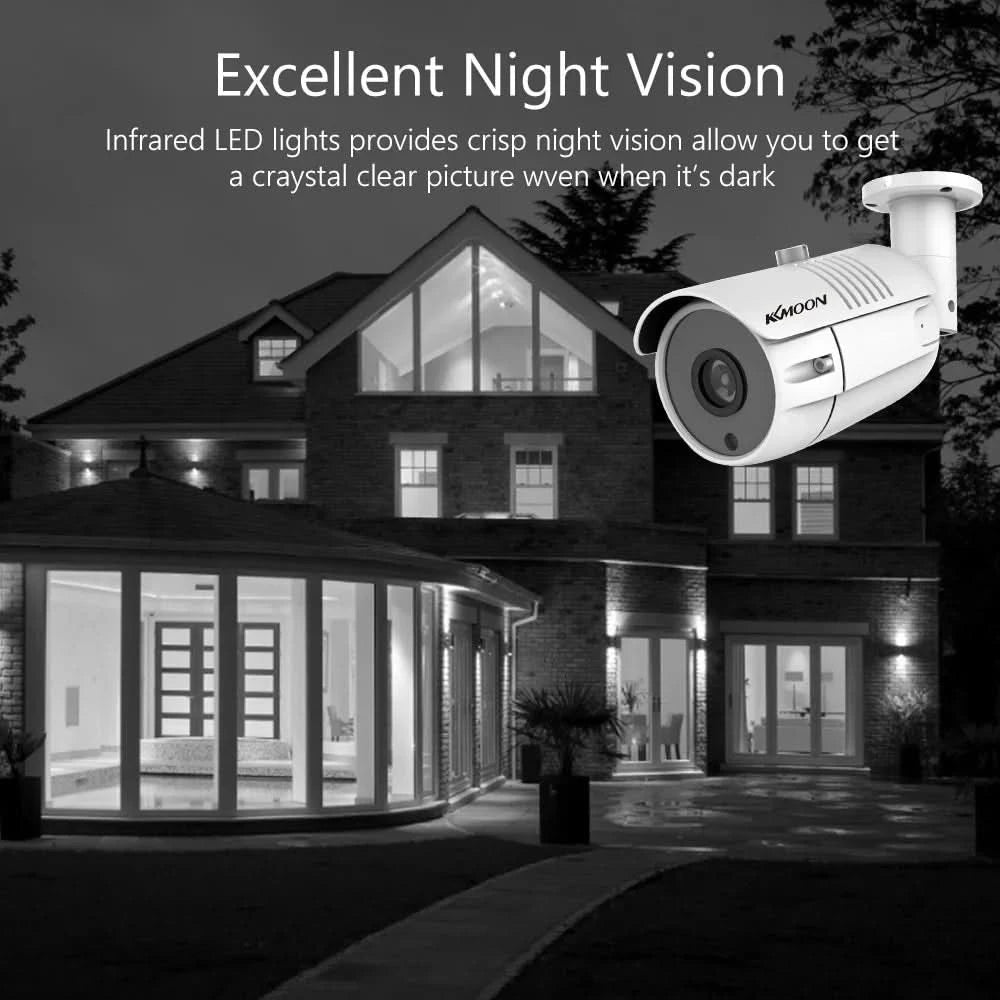 2MP Analog Security Camera 1080P Surveillance Camera with Night Vision,Indoor Outdoor Weatherproof for Home Video Surveillance