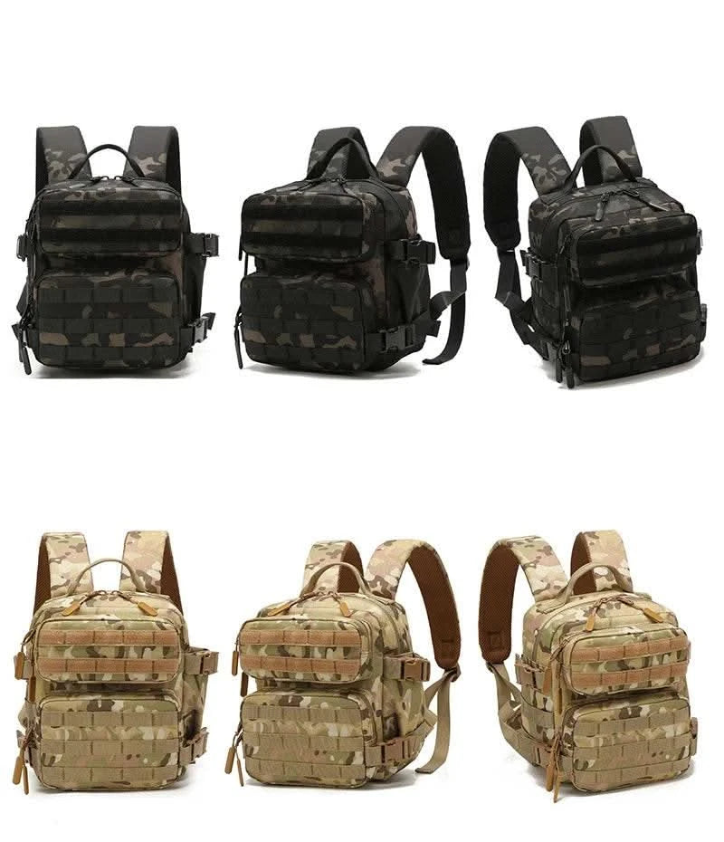 9L Mini Tactical Backpack for Women Travel Hiking Gym Bag Waterproof Sport Fitness Rucksack with Bottle Holder - M & M Global