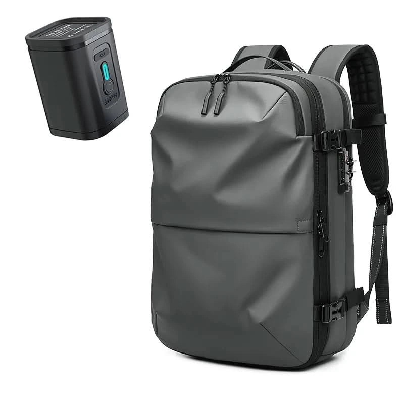Men Travel Backpack vacuum compression 17 inch Laptop Backpack Business Large Capacity school Backpack Expanded Hiking backpack - M & M Global