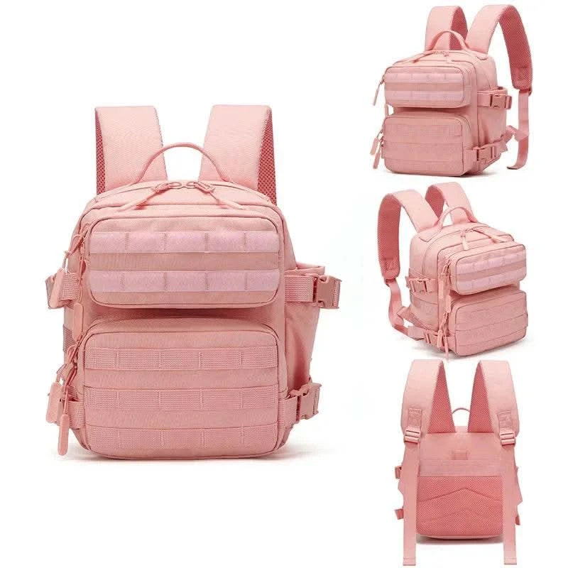 9L Mini Tactical Backpack for Women Travel Hiking Gym Bag Waterproof Sport Fitness Rucksack with Bottle Holder - M & M Global
