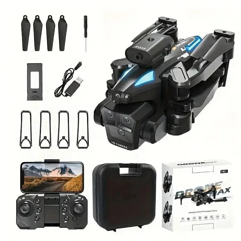 New C10 Smart Obstacle-Avoiding Drone with Dual Cameras, Optical Flow Stabilization, Gesture Photography - Perfect Birthday Gift - M & M Global