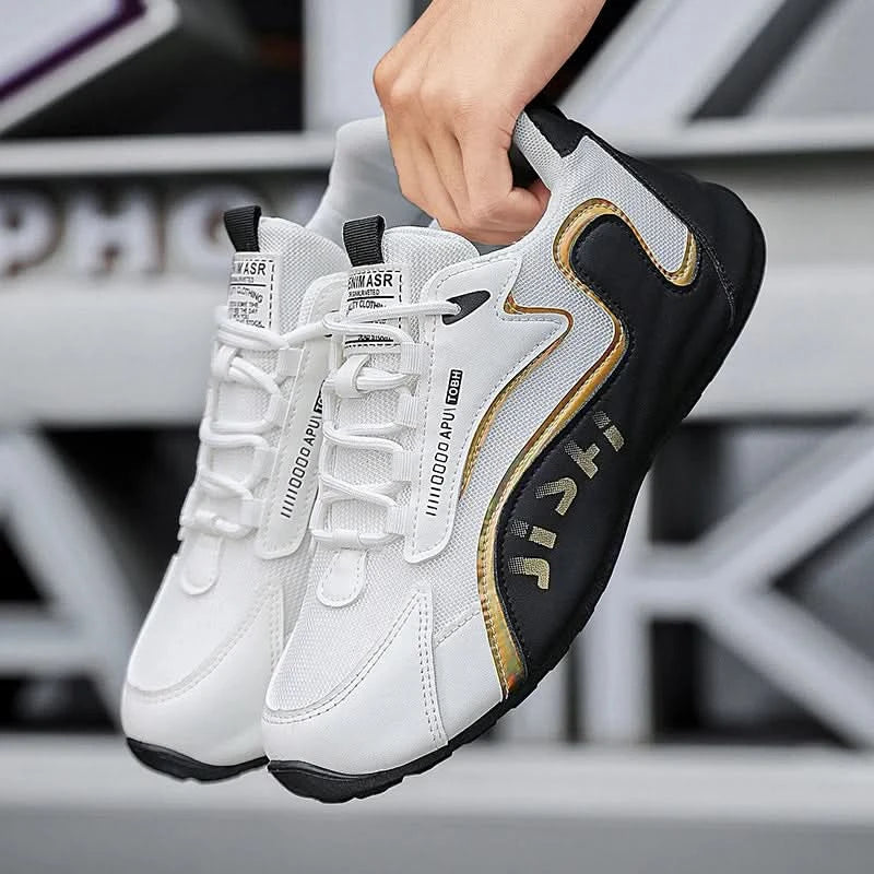 Men's lightweight,breathable,elastic and casual sports shoes are wear-resistant and non slip,suitable for daily outdoor run - M & M Global