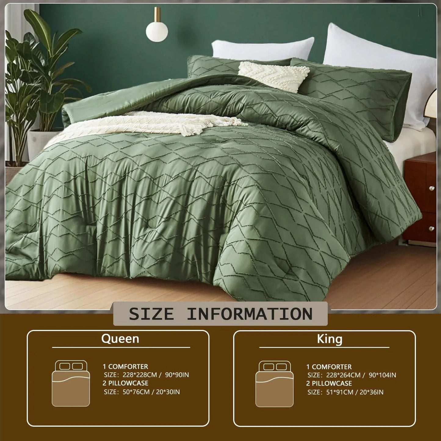 solid color cut flower craft Comforter sets, breathable, 100% microfiber, 1 quilt + 2 pillows, all seasons, machine washable.