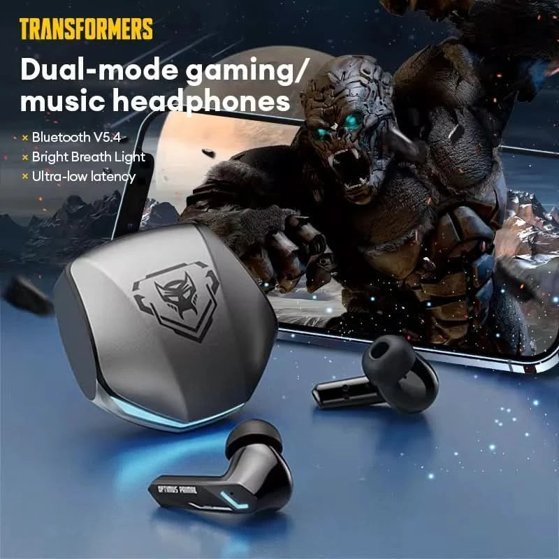 Ship From US Transformers Bluetooth Earphones Wireless Gaming Headset GM2 Pro Low Latency Earbuds HD Call with Mic 2025 New