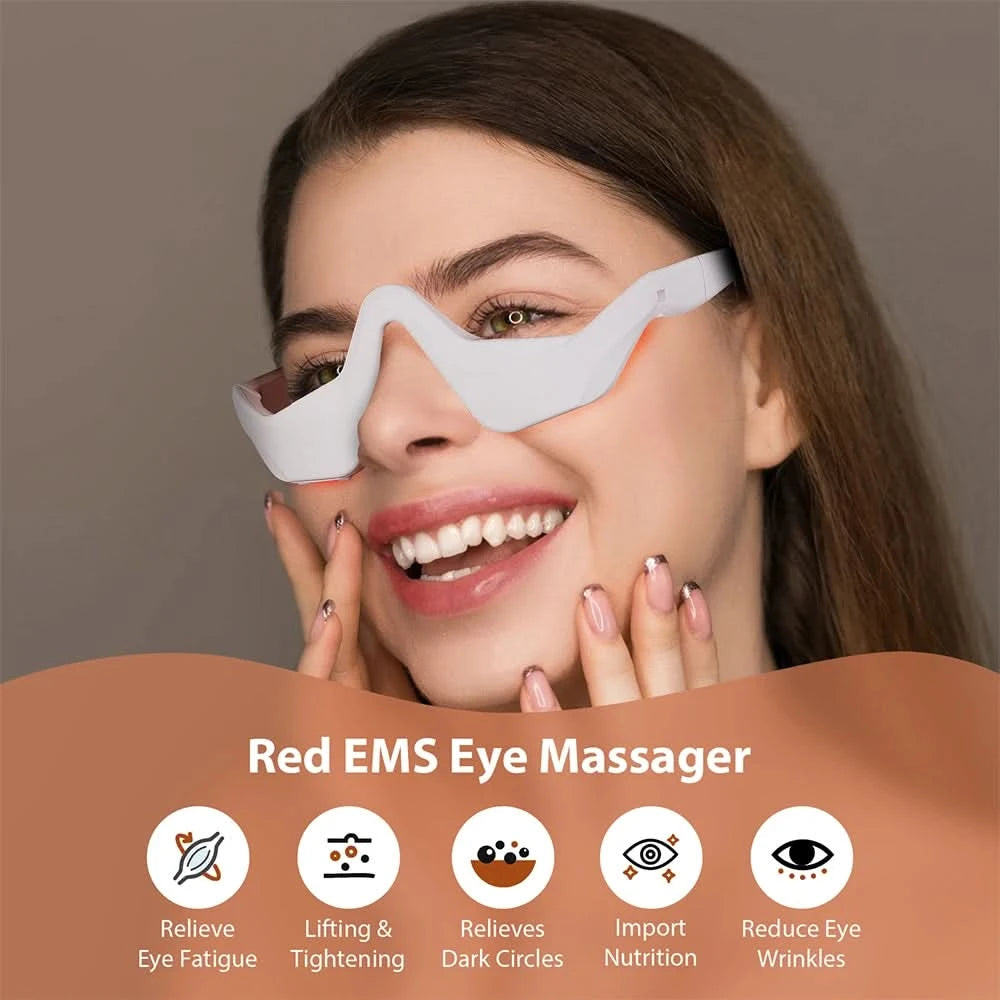 Eye Massager Relieves Eye Fatigue Eyes Massage Glasses Eye Fatigue Relief Massager dropshipping - M & M Global