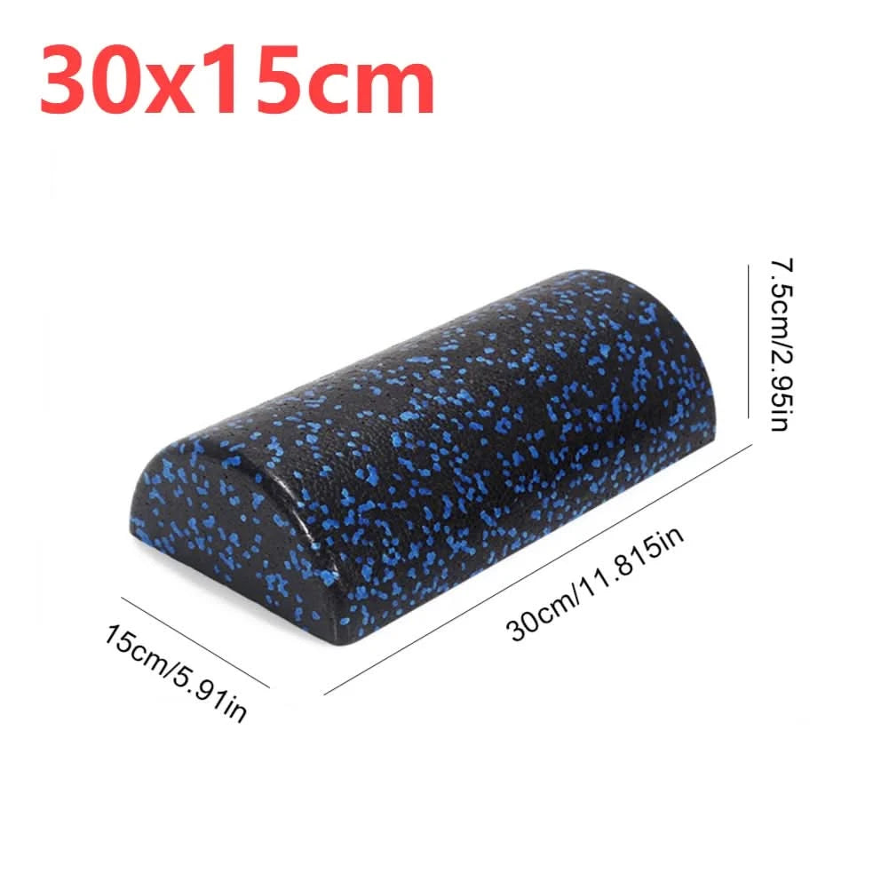 EPP Yoga Pilates Foam Roller 30/45cm Fitness Equipment Massage Roller Body Exercise Training Gym Back Roller for Women Men Gifts - M & M Global