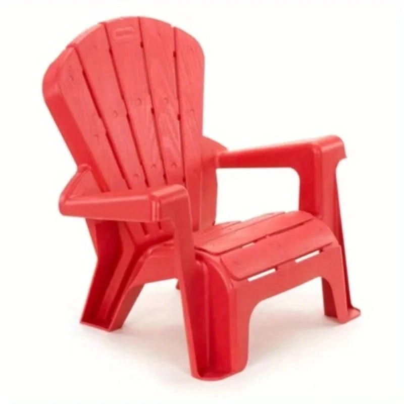 Garden Outdoor Portable Chair - Red Fits snugly against the back, providing support and promoting correct posture