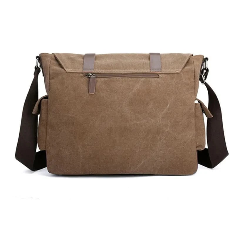Men's Vintage Canvas Bag Men Casual Crossbody Bag For Men Messenger Bag Man Travel Shoulder Bags Bolsa Masculina High Quality - M & M Global