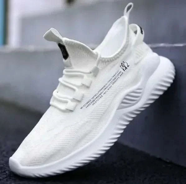 2024 Men Tennis Shoes New Fashion Spring and Autumn Leisure Walking and Running Breathable Flat Bottom Gym Sports Men Sneakers - M & M Global