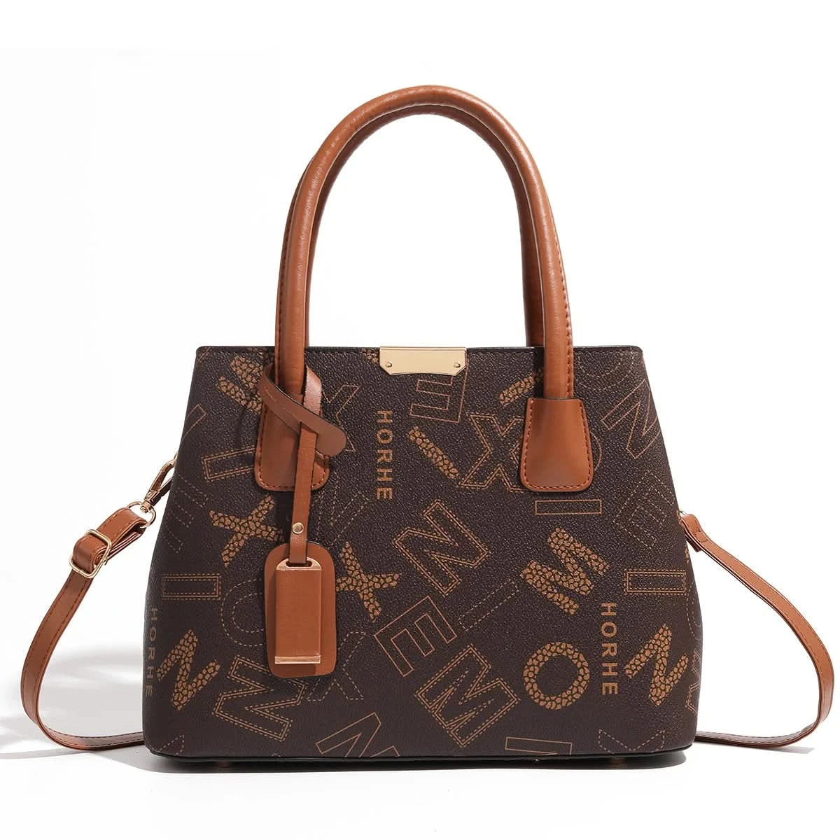2024 new European and American foreign trade women bag lychee pattern fashion handbag shoulder bag oblique span bag - M & M Global