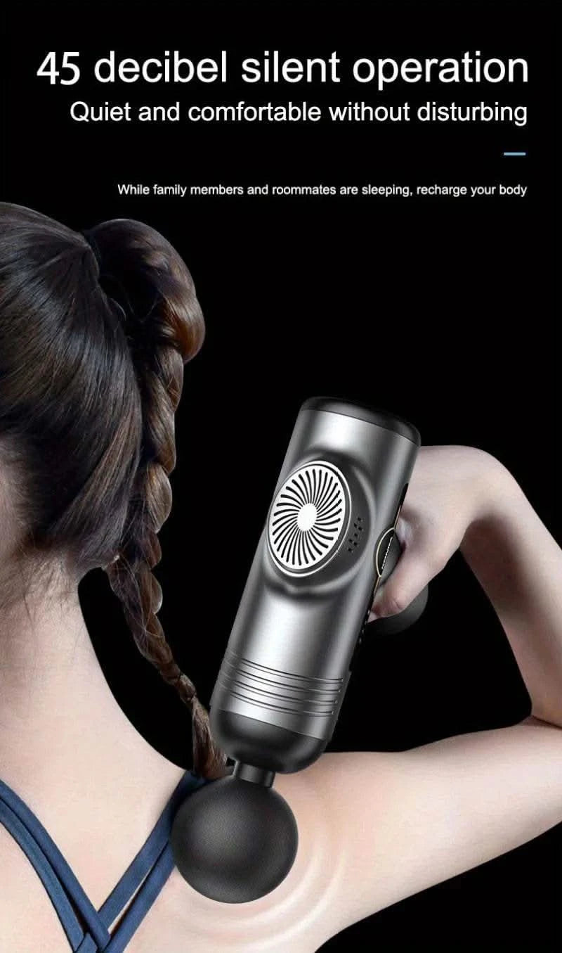 99 Level Massage Gun Fascia Deep Muscle Relax Body Neck Massager Electric Fitness Equipment Noise Reduction Male Female - M & M Global