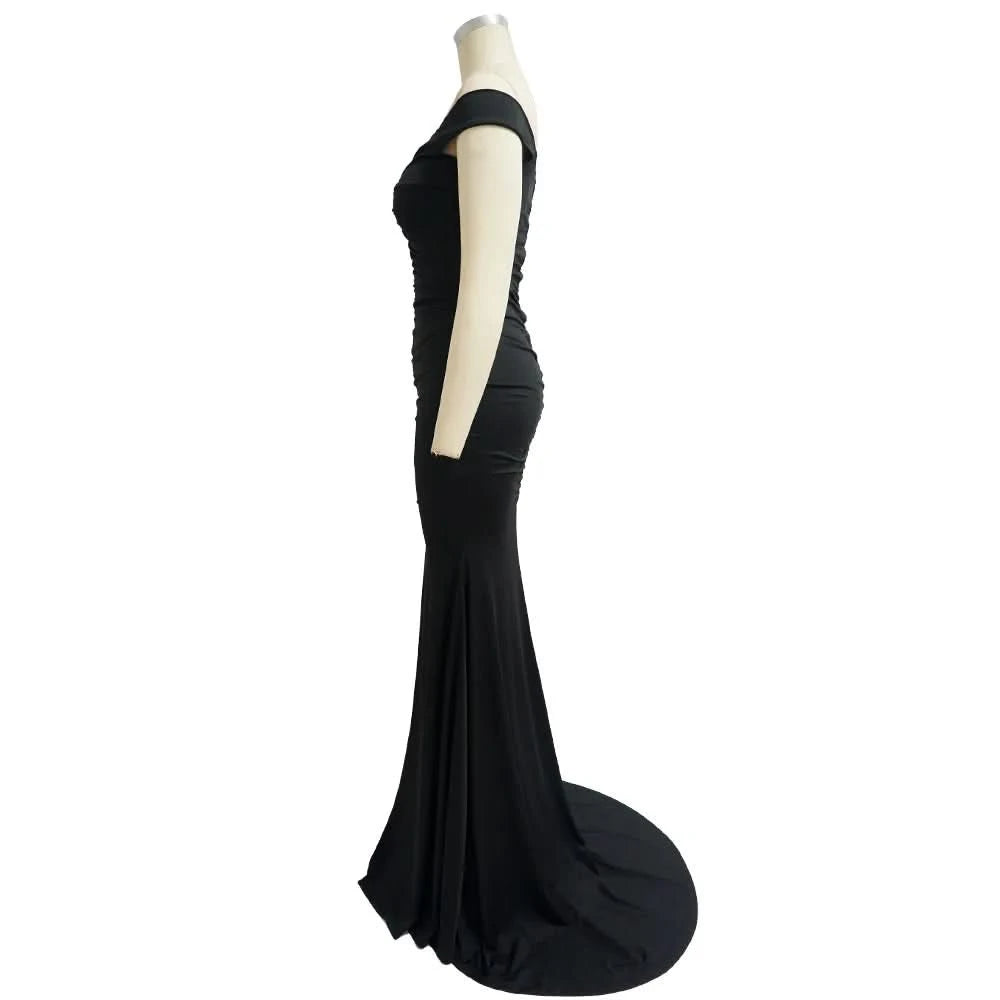 Women Long Dresses Sexy Backless Bodycon Evening Dresses Nightclub Maxi Dress Cocktail Birthday Party Welcome Prom Dress XSY039 - M & M Global