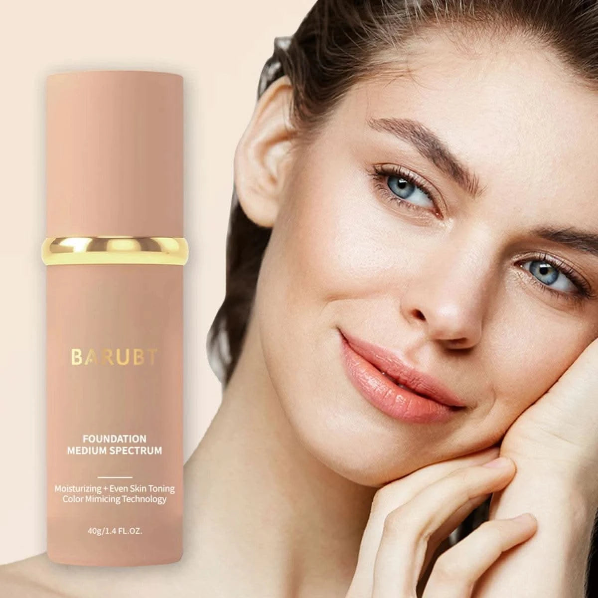 BARUBT Temperature Change Facial Cream 30ml Facial Makeup and Cosmetics, Story Moisturizing, Waterproof Sweating and Not Makeup - M & M Global