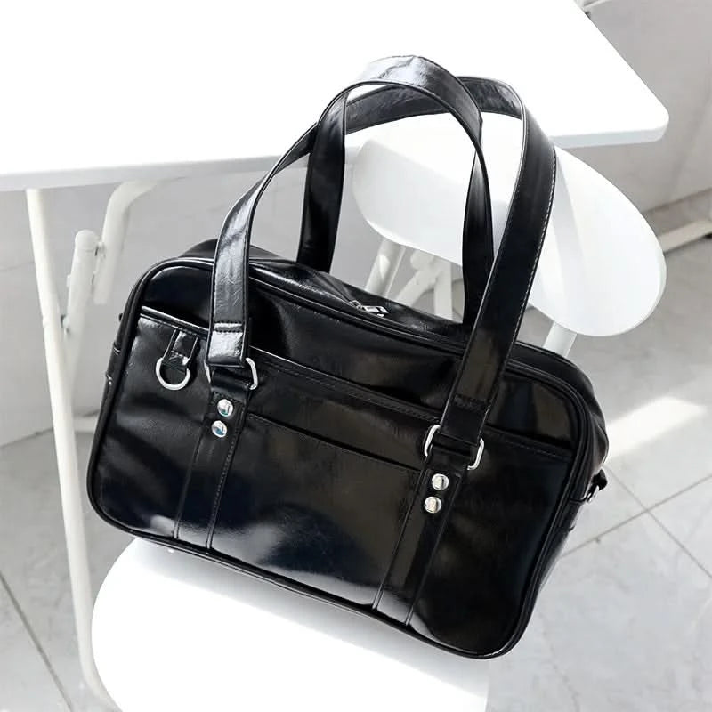 Original daily versatile jk messenger pu bags college style commuter school bags uniform bag for woman - M & M Global