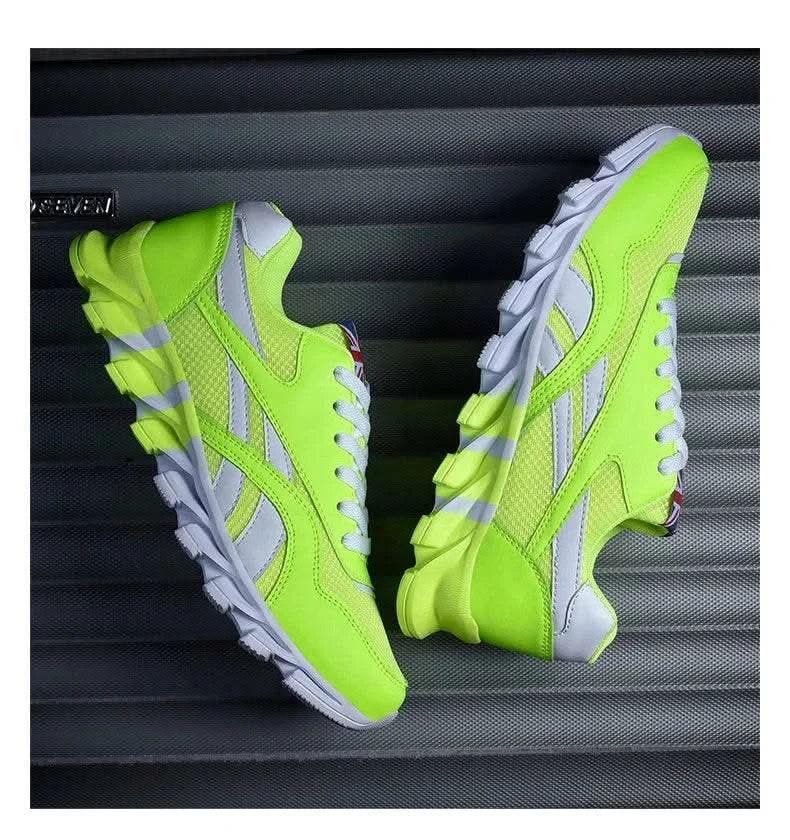 Brand Trend Size 46 47 48 Men's Wear-resistant Cushioning Thick-soled Fitness Sneakers Outdoor Breathable Running Shoes for Men - M & M Global