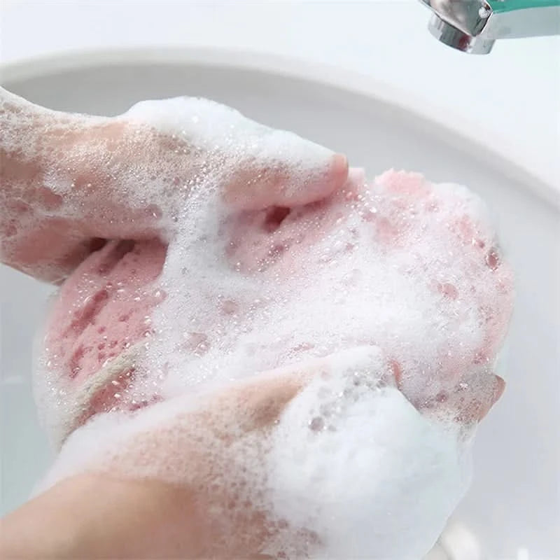 Soft Sponge Body Scrubber Bath Exfoliating Scrub Sponge Shower Brush Body Skin Cleaner Dead Skin Remover - M & M Global