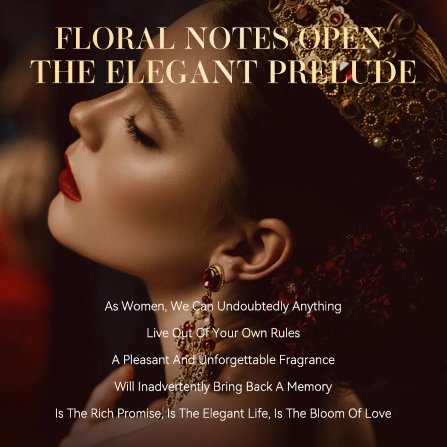 Eau De Parfum Spray Natural Fragrance Parfum With Gift Box Package Lasting And Charming Personal Perfume For Women 75ML